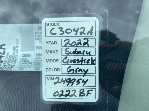 2022 Subaru Crosstrek Premium