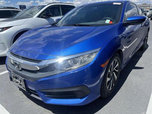 Aegean Blue Metallic 2016 Honda Civic LX-P