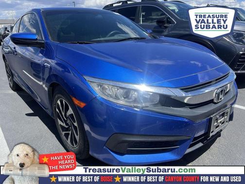 Aegean Blue Metallic 2016 Honda Civic LX-P