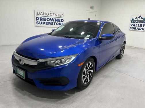 Aegean Blue Metallic 2016 Honda Civic LX-P