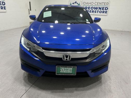 Aegean Blue Metallic 2016 Honda Civic LX-P