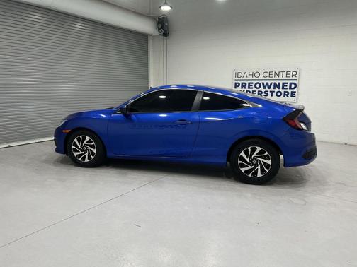 Aegean Blue Metallic 2016 Honda Civic LX-P