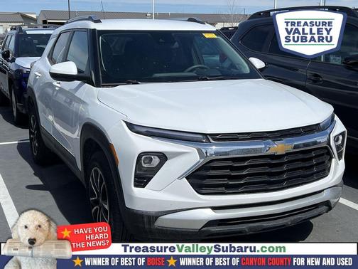 Summit White 2025 Chevrolet Trailblazer LT