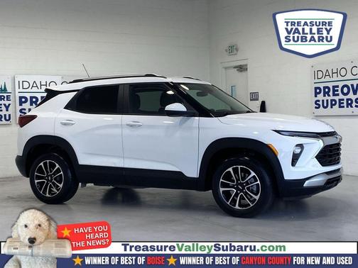 Summit White 2025 Chevrolet Trailblazer LT