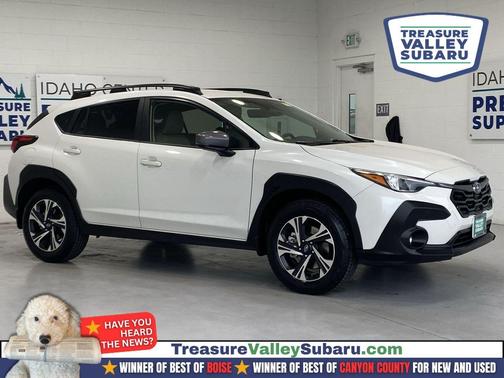Crystal White Pearl 2024 Subaru Crosstrek Premium