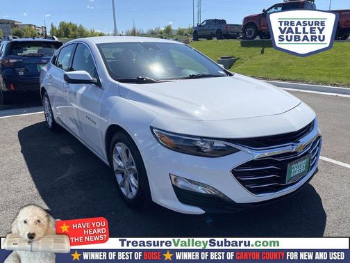 Summit White 2023 Chevrolet Malibu FWD 1LT