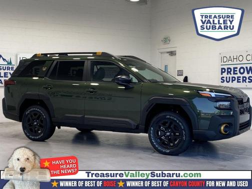 Deep Emerald Green Pearl 2026 Subaru Outback Wilderness