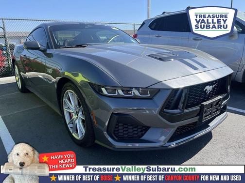 CARBONIZED GRAY METALLIC 2024 Ford Mustang GT Premium