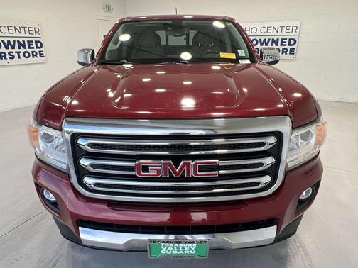 Red 2017 GMC Canyon SLT