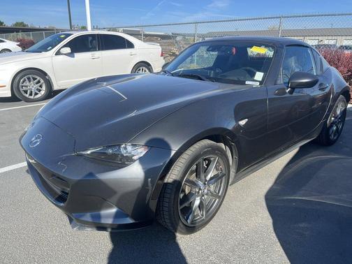 Gray 2017 Mazda MX-5 Miata RF Grand Touring
