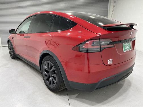 Red Multi-Coat 2022 Tesla Model X Plaid Tri Motor All-Wheel Drive