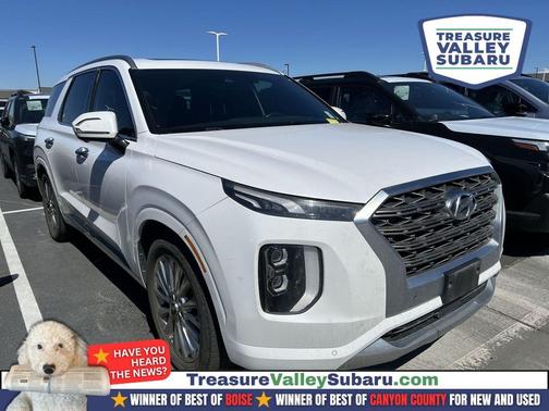 Hyper White 2020 Hyundai PALISADE Limited