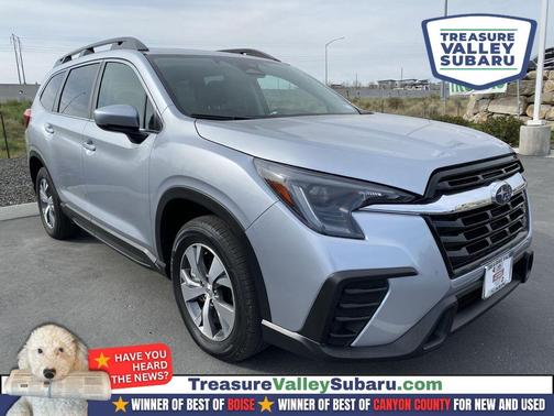 Ice Silver Metallic 2024 Subaru Ascent Premium 7-Passenger