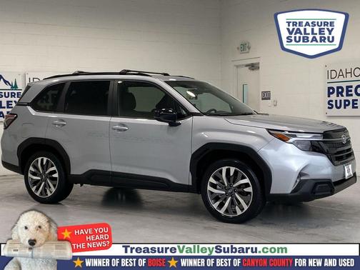 Ice Silver Metallic 2025 Subaru Forester Touring