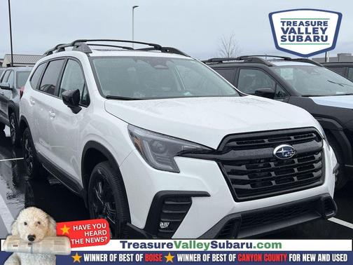 Crystal White Pearl 2026 Subaru Ascent Onyx Edition Touring 7-Passenger