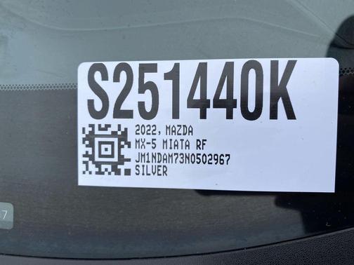 2022 Mazda MX-5 Miata RF Grand Touring