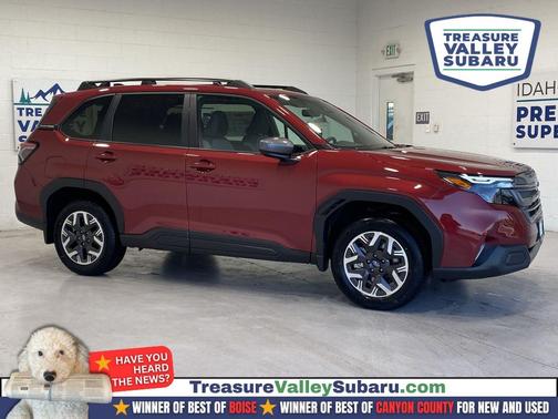 Crimson Red Pearl 2026 Subaru Forester Premium