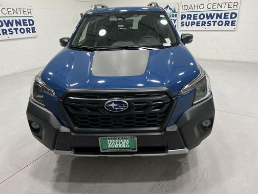 Geyser Blue 2022 Subaru Forester Wilderness