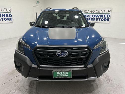 Geyser Blue 2022 Subaru Forester Wilderness