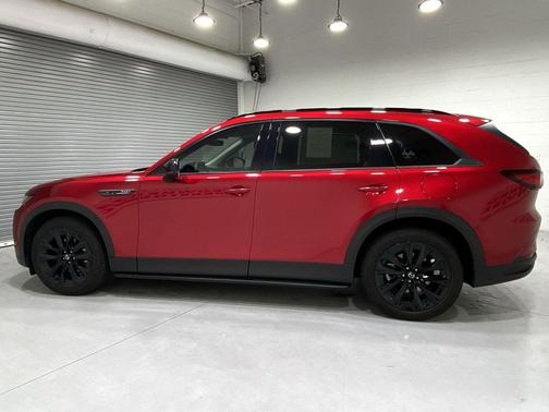 Soul Red Crystal Metallic 2025 Mazda CX-90 PHEV Premium Sport