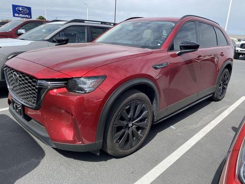 Soul Red Crystal Metallic 2025 Mazda CX-90 PHEV Premium Sport