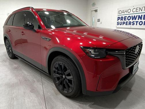 Soul Red Crystal Metallic 2025 Mazda CX-90 PHEV Premium Sport