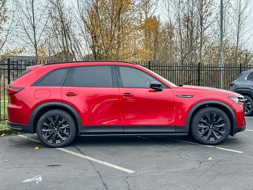 Soul Red Crystal Metallic 2025 Mazda CX-90 PHEV Premium Sport