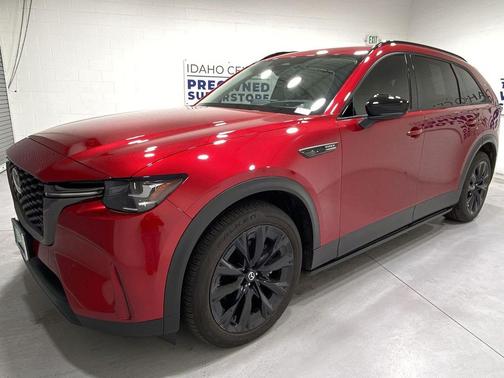 Soul Red Crystal Metallic 2025 Mazda CX-90 PHEV Premium Sport