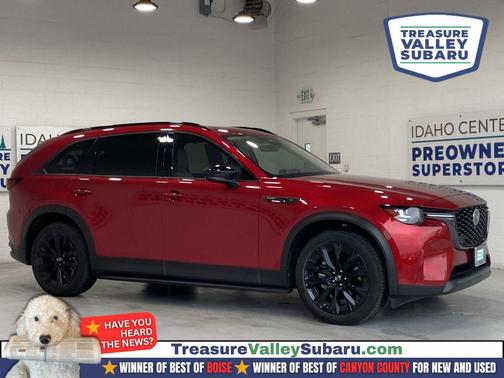 Soul Red Crystal Metallic 2025 Mazda CX-90 PHEV Premium Sport
