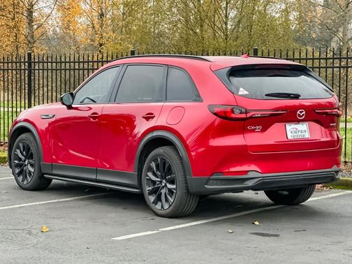 Soul Red Crystal Metallic 2025 Mazda CX-90 PHEV Premium Sport