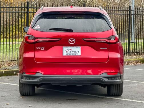 Soul Red Crystal Metallic 2025 Mazda CX-90 PHEV Premium Sport