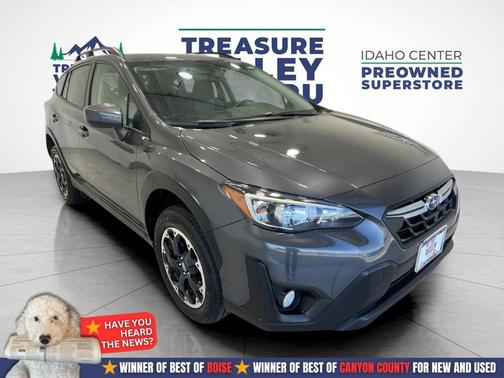 Magnetite Gray Metallic 2023 Subaru Crosstrek Premium