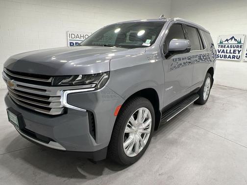 Satin Steel Metallic 2022 Chevrolet Tahoe 4WD High Country