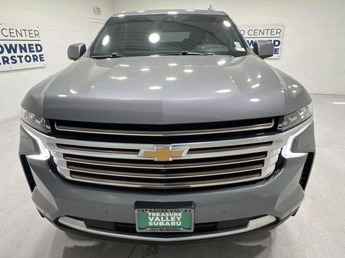 Satin Steel Metallic 2022 Chevrolet Tahoe 4WD High Country