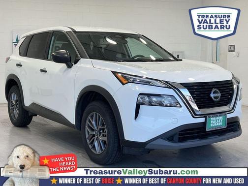 Glacier White 2023 Nissan Rogue S