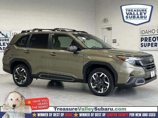 Autumn Green Metallic 2025 Subaru Forester Hybrid Limited