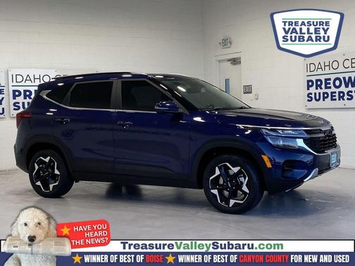 Dark Ocean Blue 2024 Kia Seltos EX