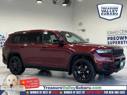 Velvet Red Pearlcoat 2024 Jeep Grand Cherokee L Altitude