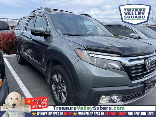 Modern Steel Metallic 2018 Honda Ridgeline RTL-E