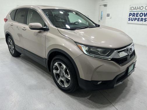Tan 2017 Honda CR-V EX-L