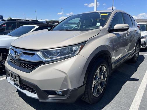 Tan 2017 Honda CR-V EX-L