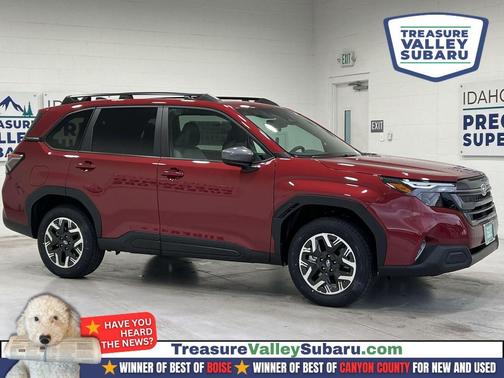 Crimson Red Pearl 2026 Subaru Forester Premium