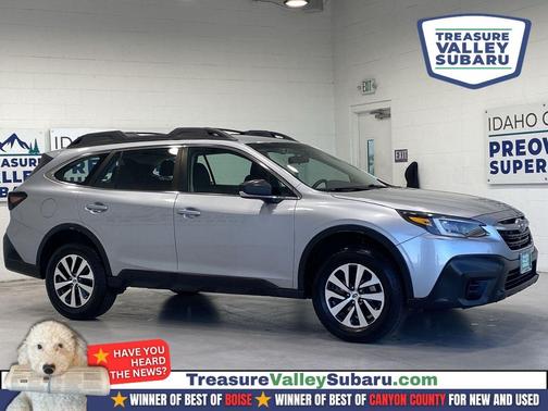 Ice Silver Metallic 2020 Subaru Outback Base
