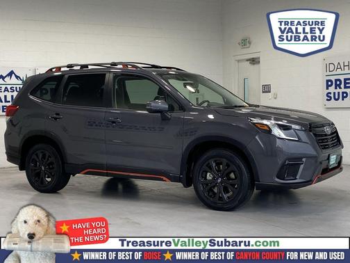 Magnetite Gray Metallic 2023 Subaru Forester Sport