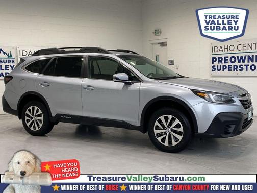 Ice Silver Metallic 2021 Subaru Outback Premium
