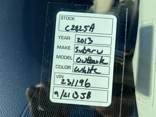2013 Subaru Outback 2.5i Limited