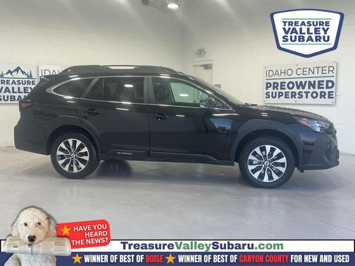Crystal Black Silica 2025 Subaru Outback Limited XT