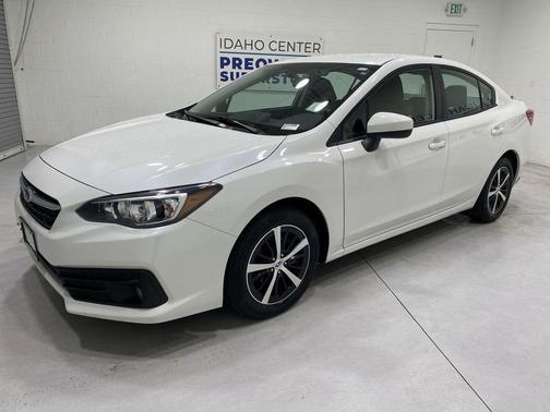 Crystal White Pearl 2023 Subaru Impreza Premium