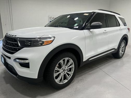 OXFORD WHITE 2020 Ford Explorer XLT