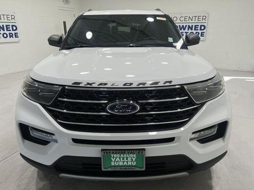 OXFORD WHITE 2020 Ford Explorer XLT